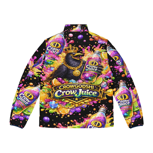 Crowgodshi Designer Crow Juice Puffer Jacket