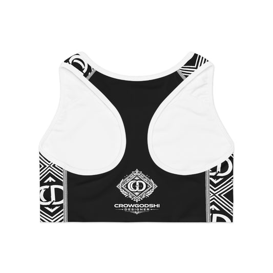 Crowgodshi Designer Sports Bra
