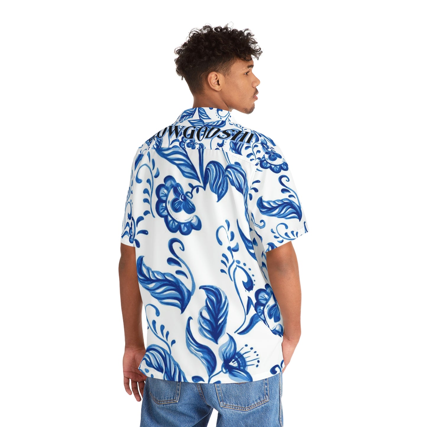 Crowgodshi Men's Hawaiian Shirt