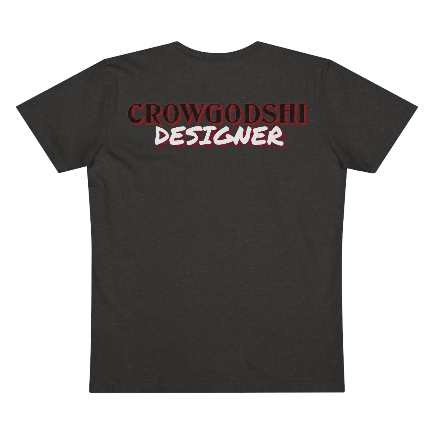 Crowgodshi Designer First Generation Men’s Presenter V-neck, BURGUNDY LOGO