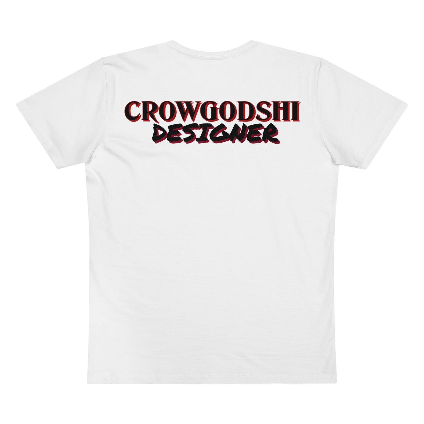 Crowgodshi Designer First Generation Men’s Presenter V-neck, BURGUNDY LOGO