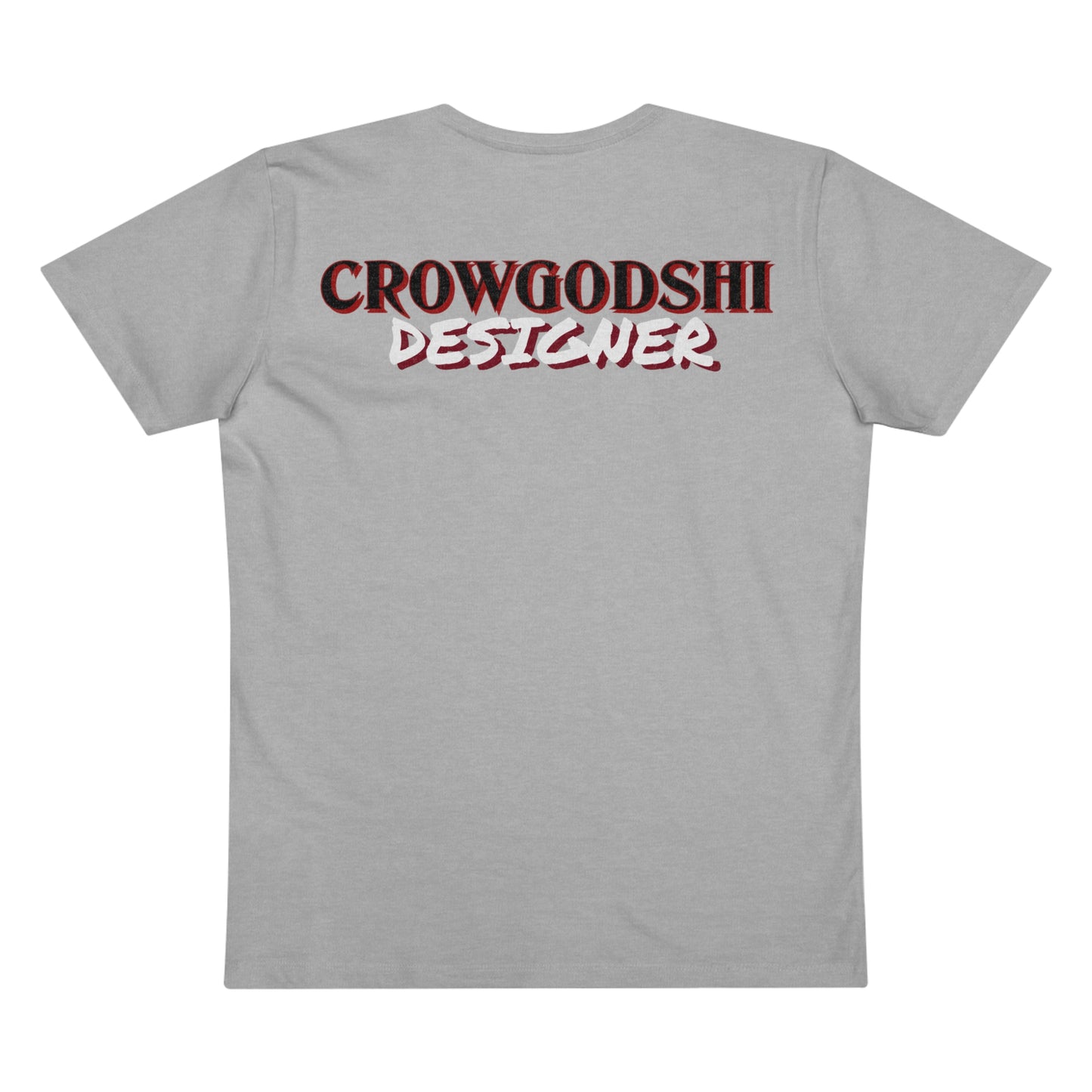 Crowgodshi Designer First Generation Men’s Presenter V-neck, BURGUNDY LOGO